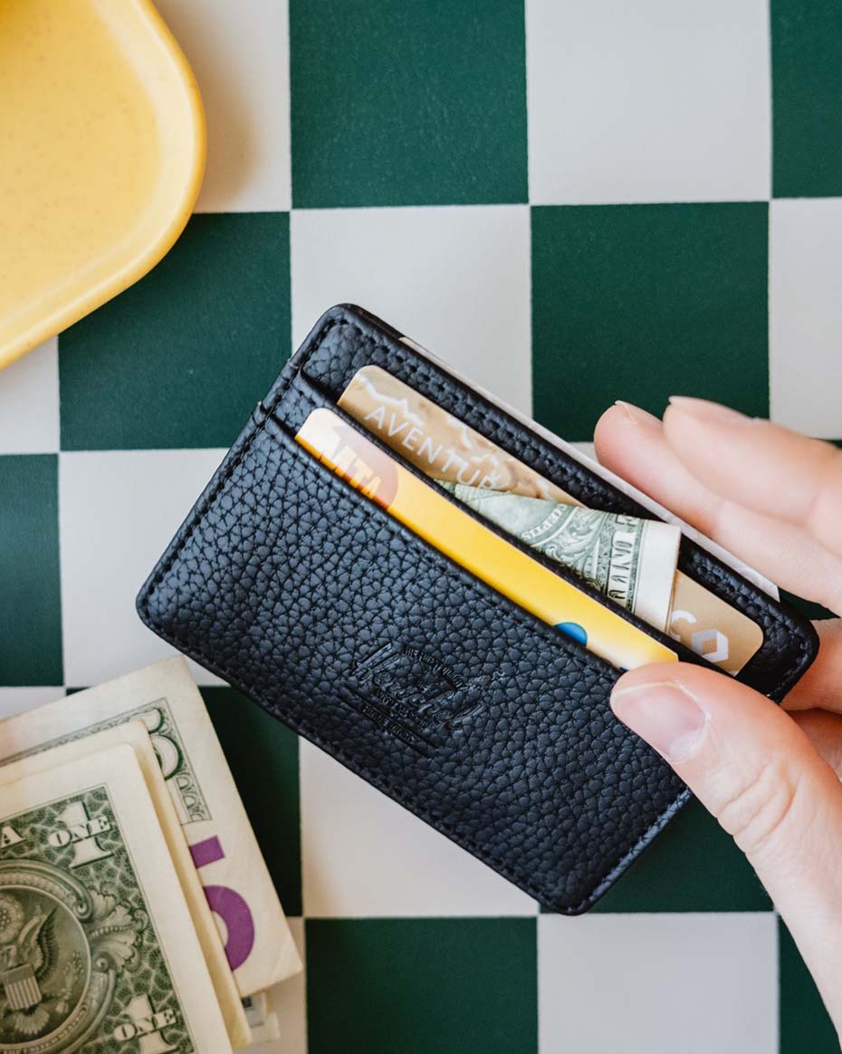 Charlie Cardholder Vegan Leather