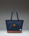 Navy/Saddle brown