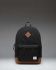 Black/Saddle Brown