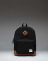 Black/Saddle Brown