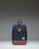 Navy/Saddle brown