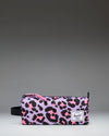Scribble Leopard Sachet Pink