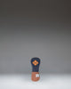 Navy/Saddle brown