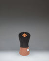 Black/Saddle Brown