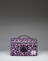 Scribble Leopard Sachet Pink